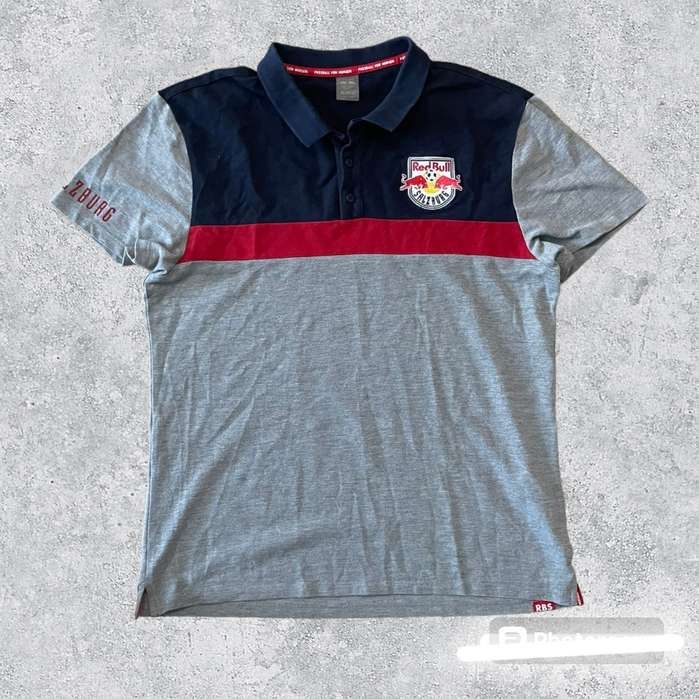 Tricou polo Red bull salzburg football L n fotbal ronaldo messi german
