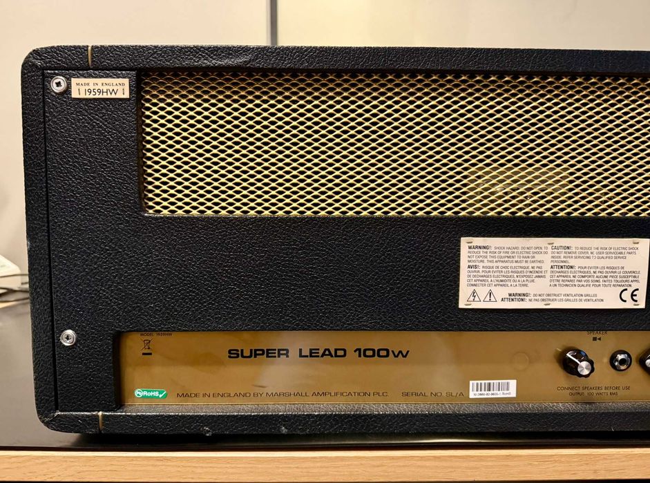 Marshall 1959HW - Modified to JMP 2203 Master Volume, Dagnall