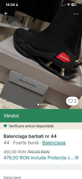 Balenciaga 44-28cm
