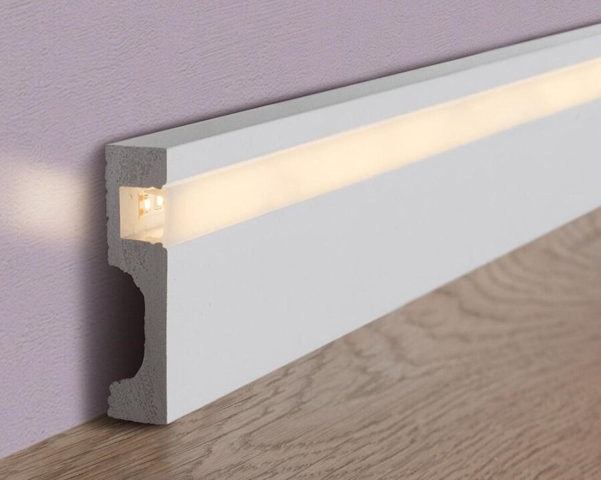 Напольный плинтуса светящиеся plintus podsvetkali