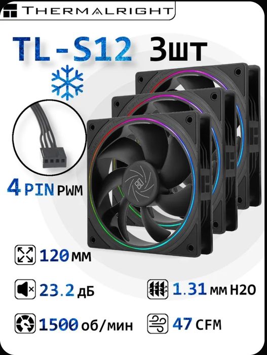 Вентилятор Thermalright tl-s12