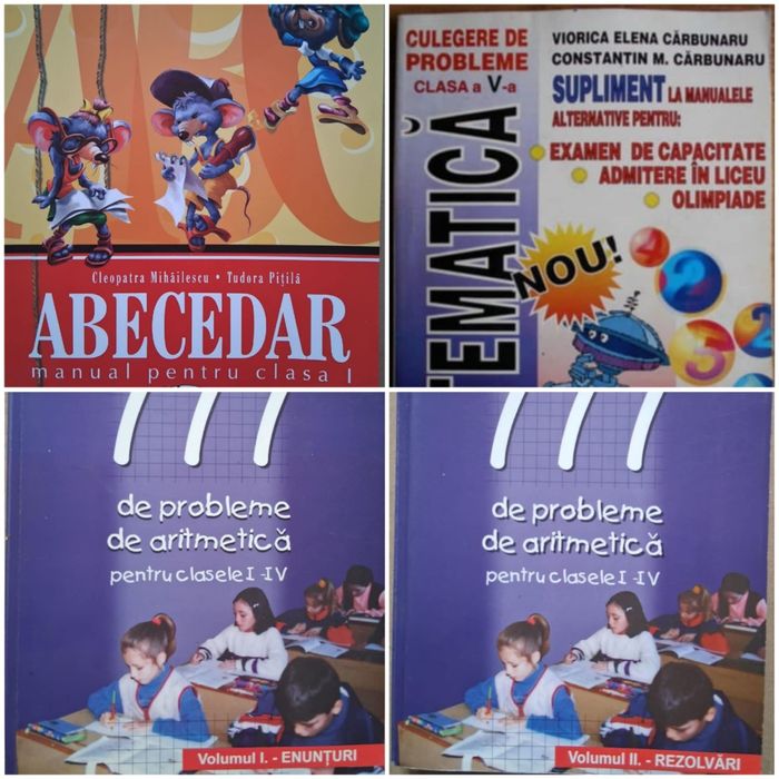 Abecedar Matematica 777 probleme Mihailescu Carbunaru Ana Lung