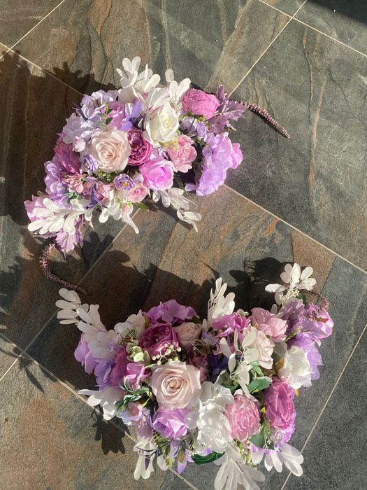 Decor floral pentru capota mașinii