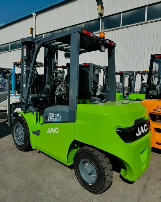 Электрический вилочный погрузчик Электрокара JAC 3 тонный 3 метровый