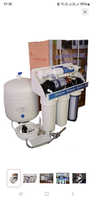 Система обратного осмоса ECOFILTER Optimum RO 75G, степеней очистки