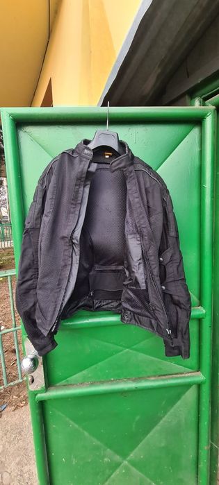 Geaca moto neagra