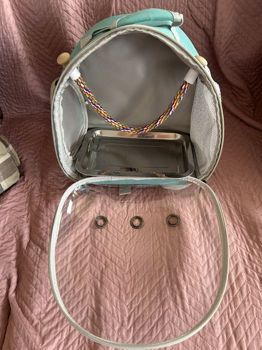 Vand rucsac ptr papagali