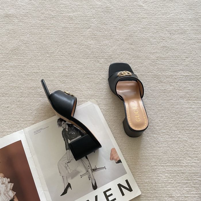 Pantofi Gucci piele