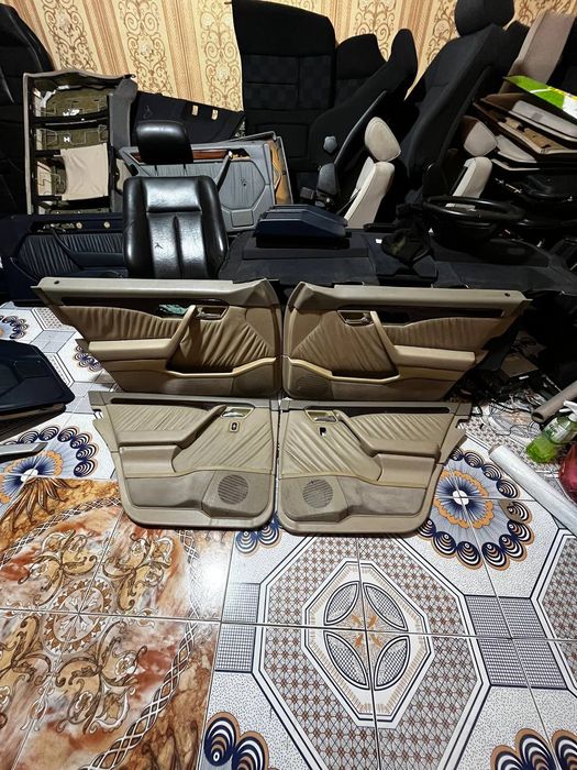 Общивки на мерседес 202 сэшка кожа