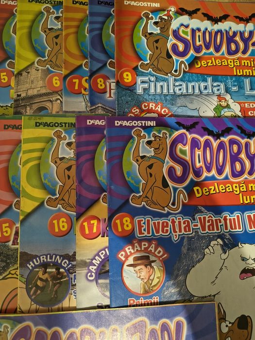 Reviste Scooby -Doo... Deagostini...