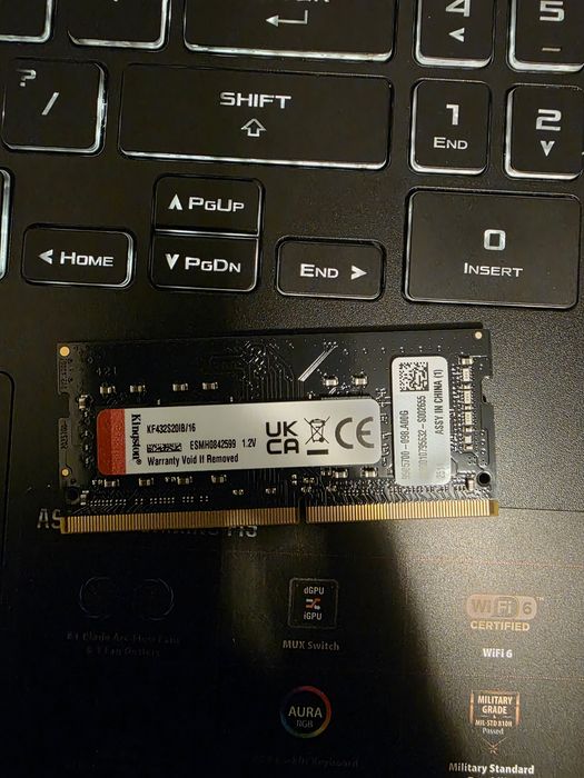 Laptop Gaming Asus TUF  16 GB RAM Garantie RTX 3050 4GB  FX507ZC4