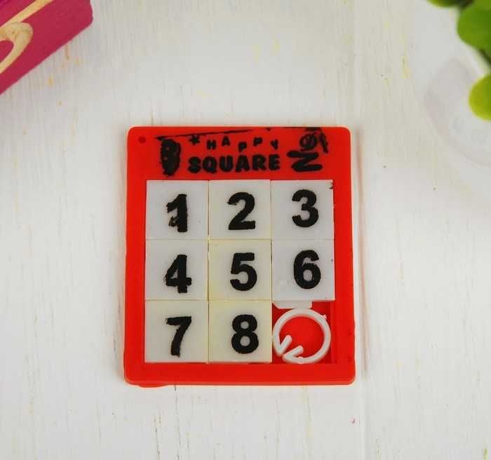 Пятнашки 1-9 пластик для школьников