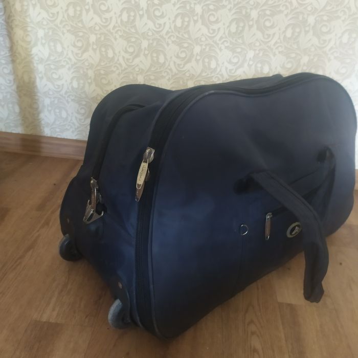 2 дорожные сумки на колесиках