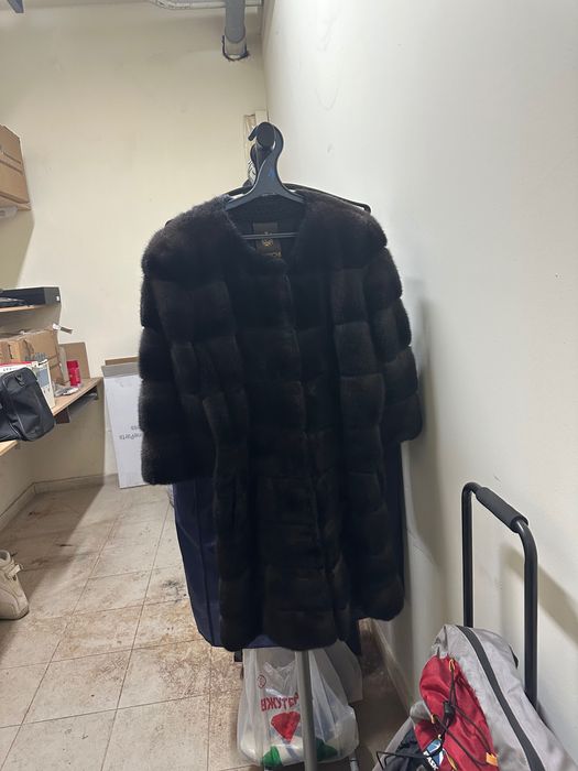 Шуба норка braschi