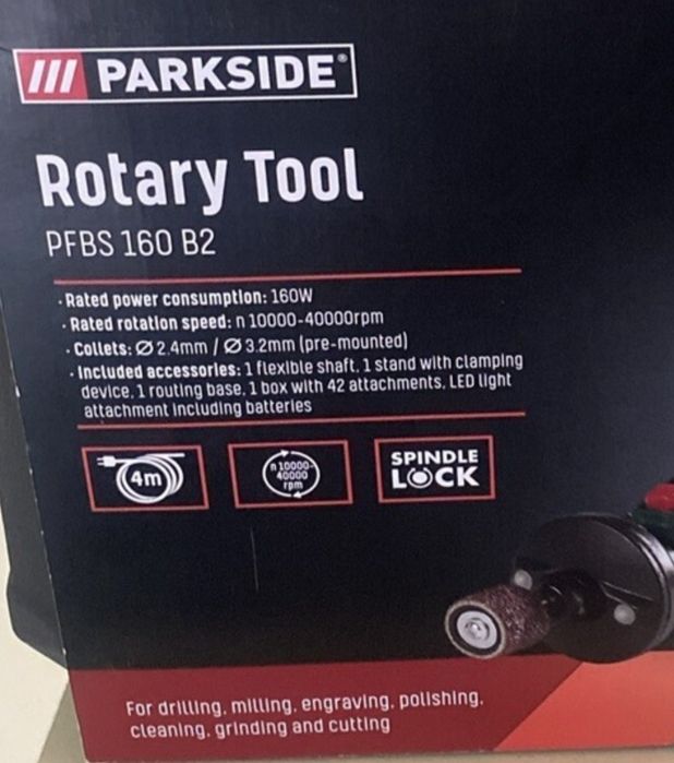 Mini polizor / șlefuitor de precizie fină Parkside PFBS 160 B2