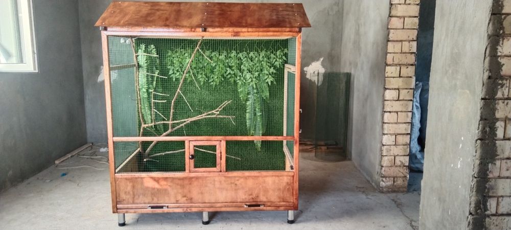 Вальер для декоративных птиц