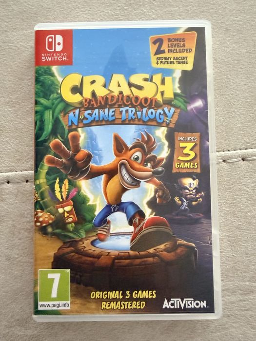 Игра за  Nintendo switch - Crash Bandicoot 3