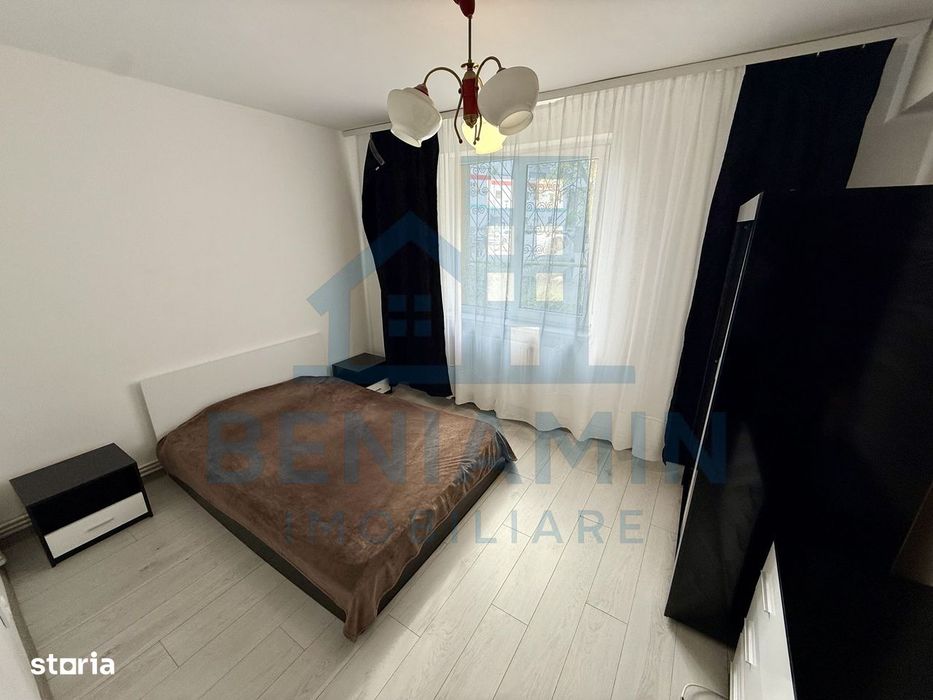 2 camere - mobilat - utilat - parter - centrala - AC - Botanica