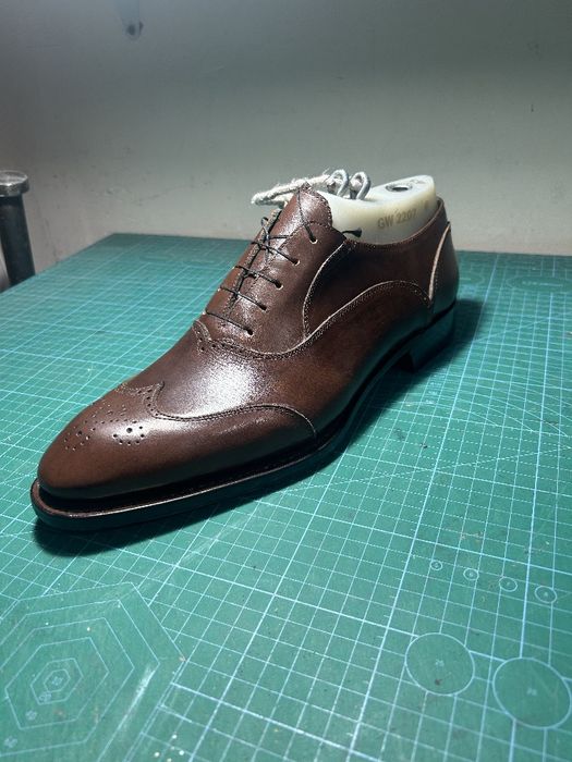 Туфли каричневый