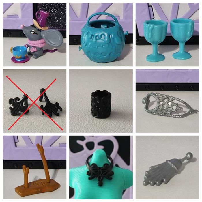 Аксессуары для кукол Monster High, Ever After High