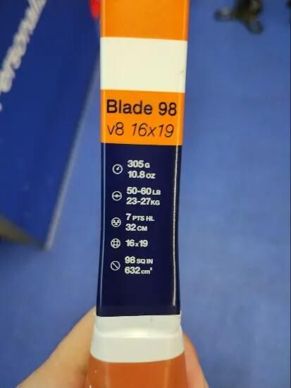 racheta Wilson blade 98 16x19 V8 Roland - (SecondHand) Decathlon