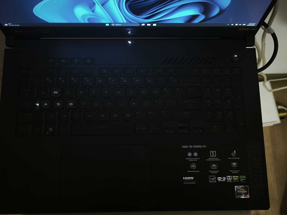 Laptop Gaming ASUS TUF A17 | Ryzen 7 7445HS | RTX 4050 6GB | 16GB DDR5