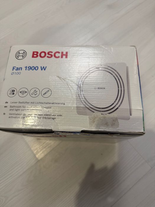Ventilator silentios baie Bosch - resigilat- ca nou nefolosit