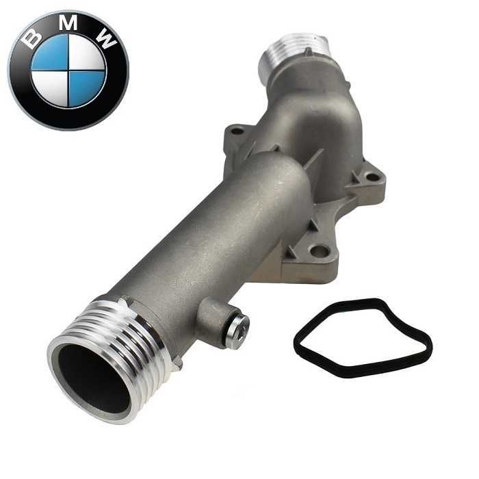 Корпус Алуминиево тяло Фланец за Термостат за BMW e46 e53 e38 e39