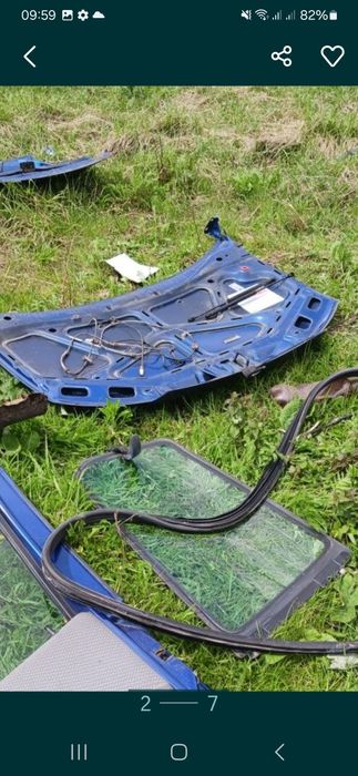 Uși și capotă Fiat Punto