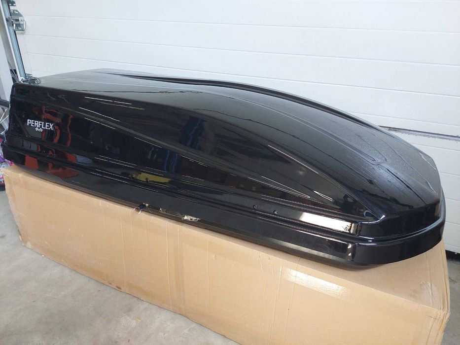 Автобокс (Багажник за таван) Perflex Eco Black 370 и 500 л.