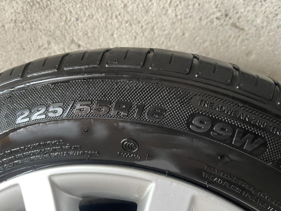 Джанти  с летни гуми