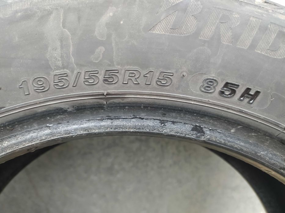 4бр. Летни гуми Bridgestone Turanza T005 - 195/55 R15 85H (DOT 2021г.)