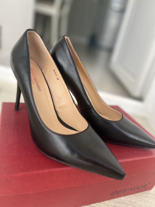 Туфли лодочки кожа