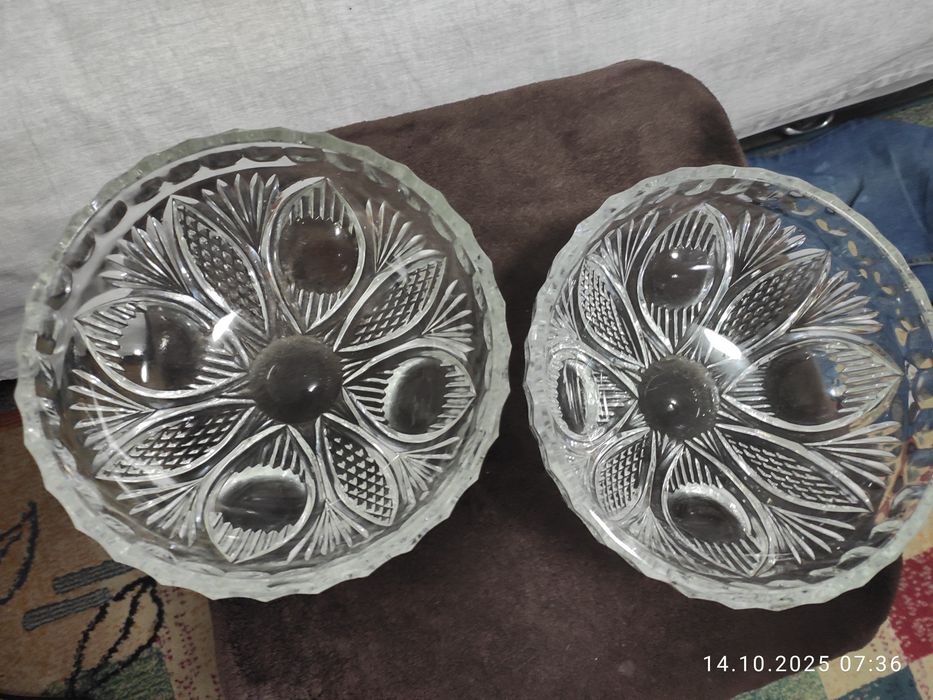 Спрочно Продам Хрустальные Салатницы 2 шт