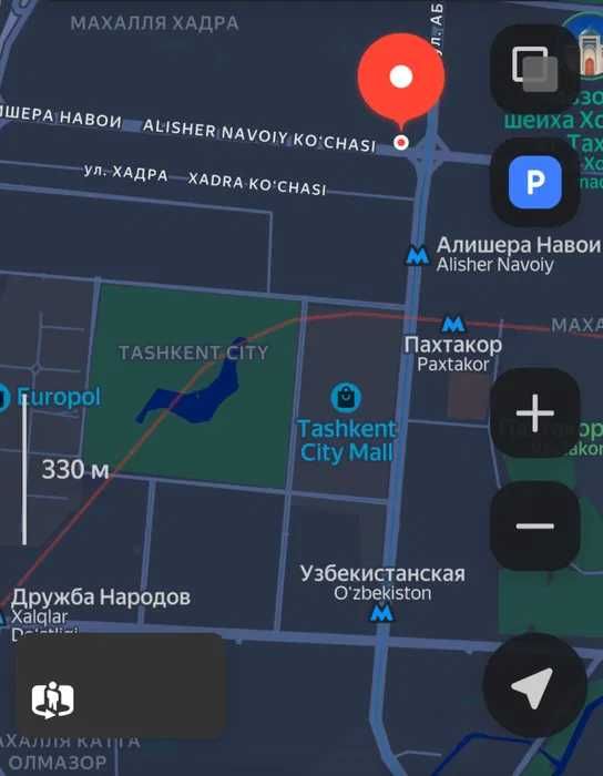 Сдам помещение вдоль дороги рядом с метро Алишера Навоий Tashkent City