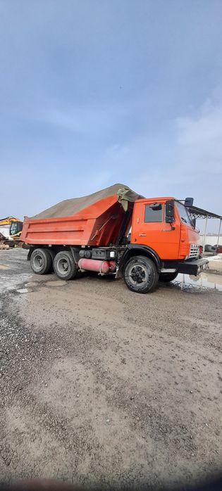 Kamaz samosval. Klines sheben qum bluga shagal bor