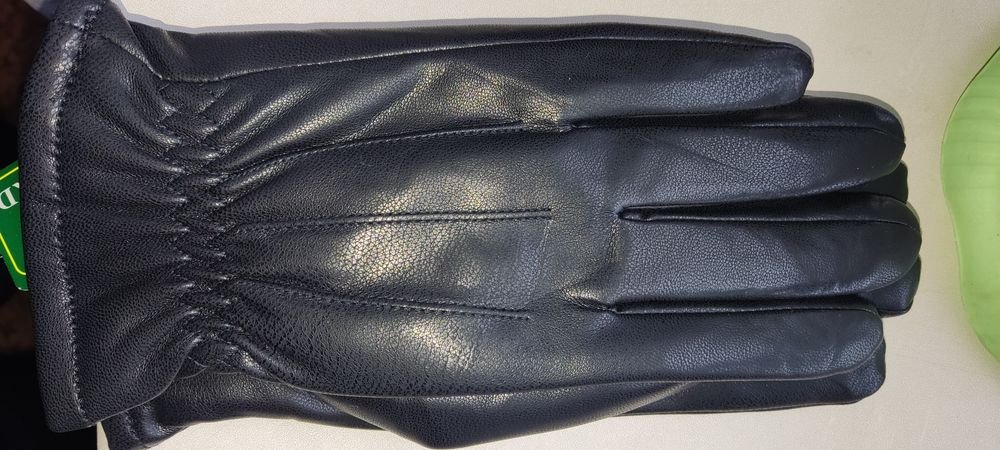 Перчатки мужские кожзам