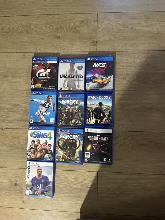 продаю диски на ps4/ps5
