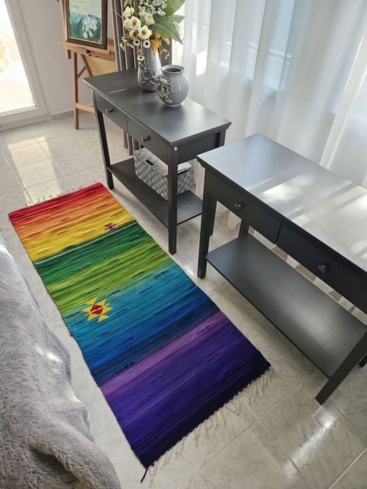 Черги килими ръчно тъкани от вълна