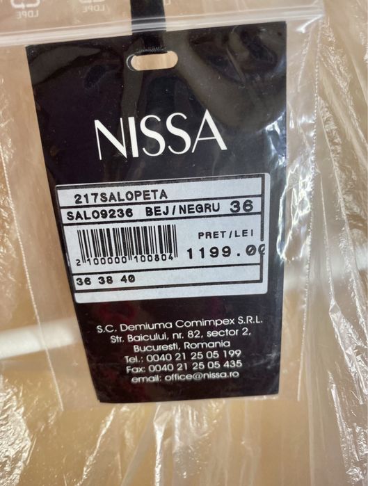 Salopeta Nissa CA NOUA