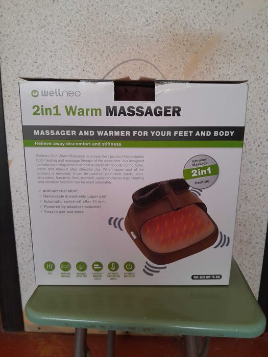 Масажор 2in1 warm