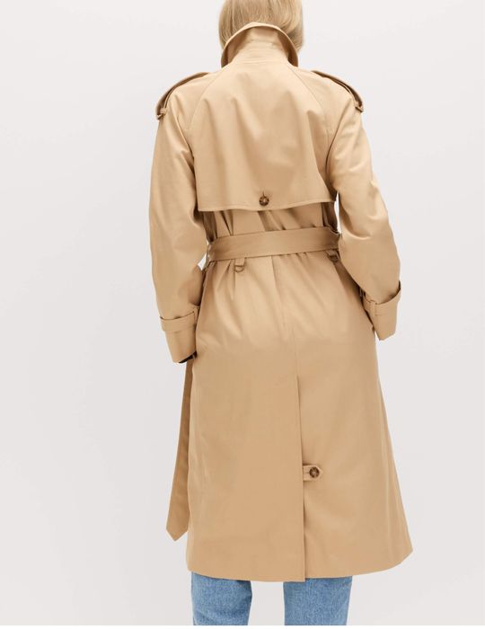 Тренч модный длинный. Великобритания. Бренд M&S. Новый с этикеткой