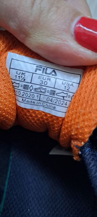 Детски маратонки Filla 30 номер