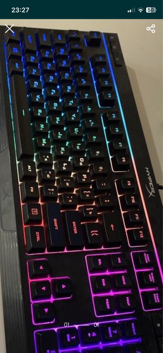 Продам клавиатуру срочно HyperX Alloy Core RGB