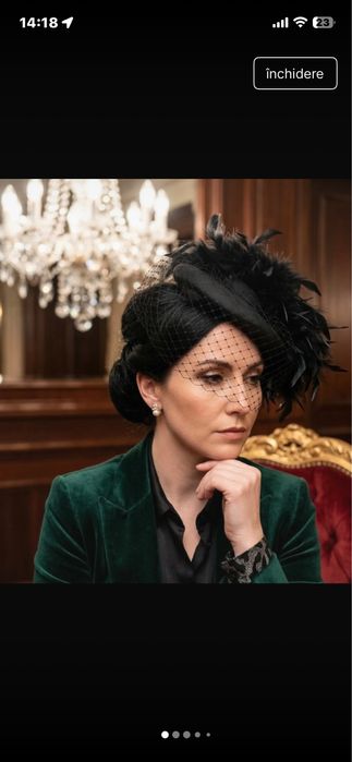 Fascinator/cu voaleta