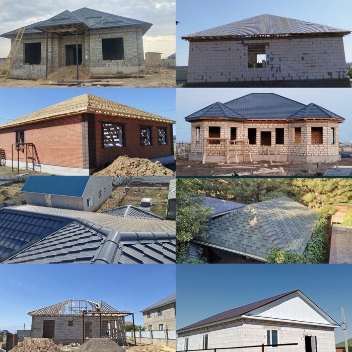 КРЫША КРОВЛЯ ЛЮБОЙ СЛОЖНОСТИ 
Сапалы әрі сенімді кровельные жұмыстар