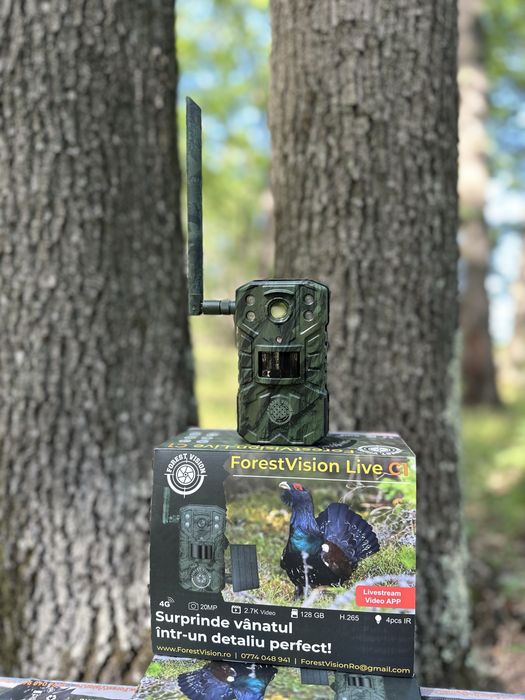 Camera vanatoare live   Forestvision Live C1  2025 4G originala