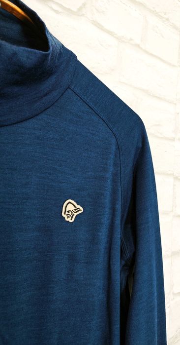 NORRONA 100% Мериносова вълна дамска термо фланелка размер L