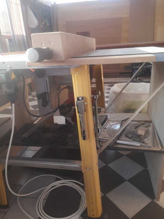 Професионално модифициран настолен циркуляр CIMEX с подвижна маса