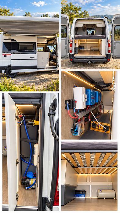 Vand/ Schimb -Campervan Renault Master 3 omologata 4 locuri in centuri